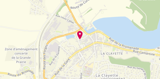 Plan de Motiv Interim la Clayette, 6 Rue Jean Garmier, 71800 La Clayette