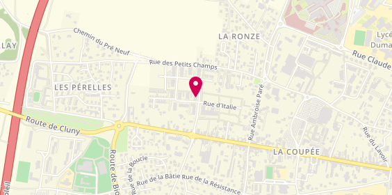 Plan de Horizon Job Macon, 148 Rue Carnacus, 71850 Charnay-lès-Mâcon