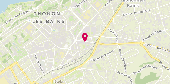Plan de Manpower Thonon-les-Bains, 13 Boulevard Georges Andrier, 74200 Thonon-les-Bains