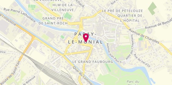 Plan de Proman, Résidence Beau Rivage
2 Boulevard du Collège, 71600 Paray-le-Monial