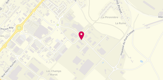 Plan de Samsic Emploi Fontenay-le-Comte, Centre Entreprises Tertiaires
68 Boulevard des Champs Marots, 85200 Fontenay-le-Comte