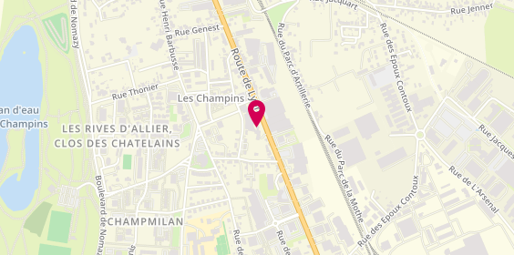 Plan de Appel Médical, 113 Route de Lyon, 03000 Moulins
