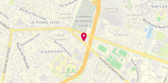 Plan de Quick Medical Service, 42 avenue Jacques Coeur, 86000 Poitiers