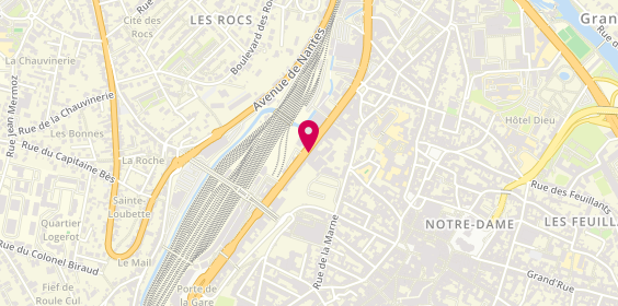 Plan de Triangle Intérim Poitiers, 31 Boulevard du Grand Cerf, 86000 Poitiers
