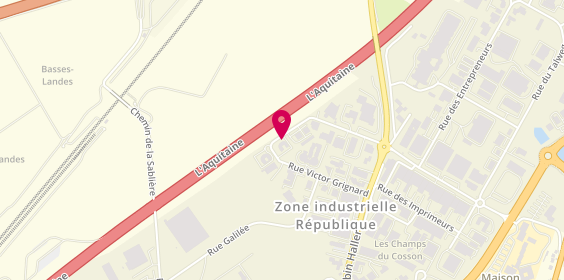 Plan de Kelly Poitiers, Zone Industrielle de la République Ii
15 Bis Rue Victor Grignard, 86000 Poitiers
