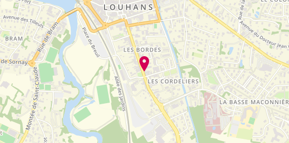 Plan de Proman, 45 Rue des Bordes, 71500 Louhans