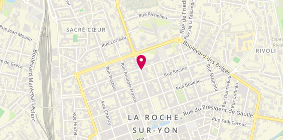 Plan de Leader Interim et Recrutement CDI la Roche sur Yon, 32 Rue du Maréchal Foch, 85000 La Roche-sur-Yon