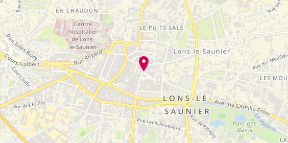 Plan de Aquila Rh, 5 Bis Rue des Cordeliers, 39000 Lons-le-Saunier