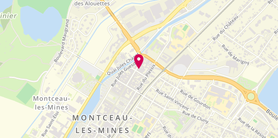 Plan de Manpower Montceau-les-Mines, 17 Rue de la République, 71300 Montceau-les-Mines