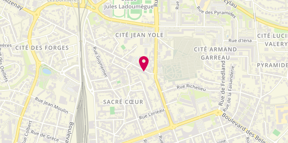 Plan de Polygone, 5 Rue Jacques Cartier, 85000 La Roche-sur-Yon