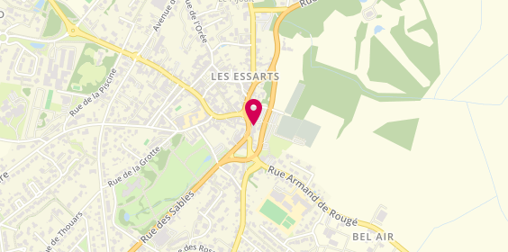 Plan de Adecco Onsite Solutions, 25 Rue du Général de Gaulle, 85140 Essarts-en-Bocage