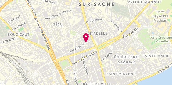 Plan de Sofratt - Chalon-sur-Saône, 44 Rue d'Autun, 71100 Chalon-sur-Saône