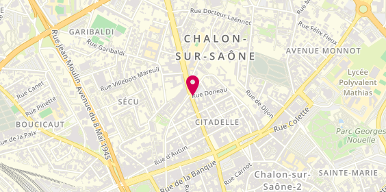 Plan de Agis Tt, 32 Rue de la Citadelle, 71100 Chalon-sur-Saône