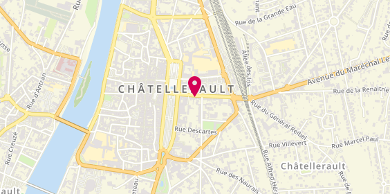 Plan de Start People, 14 avenue Georges Clemenceau, 86100 Châtellerault