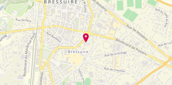 Plan de Adéquat Intérim, 4 Place Jeanne Marie Berton, 79300 Bressuire