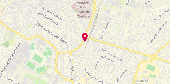 Plan de Adecco, 20 Rue des Marzelles, 85300 Challans