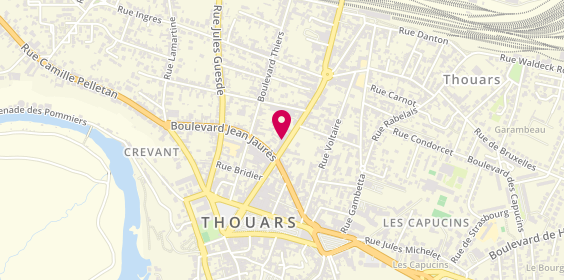 Plan de Temporis, 39 avenue Victor Leclerc, 79100 Thouars