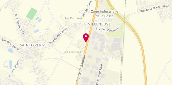 Plan de Manpower, Route Saumur, 79100 Thouars