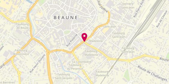 Plan de Supplay Beaune, 4 Rue du Faubourg Madeleine, 21200 Beaune