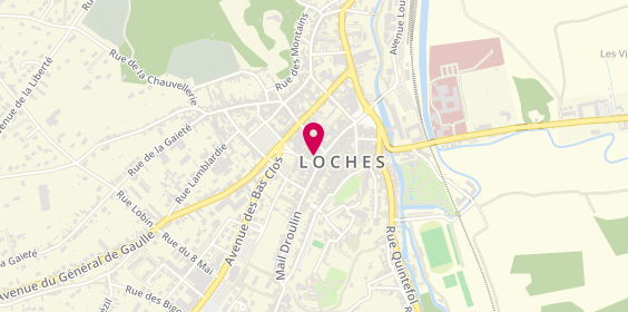 Plan de Menco - Menco Loches, 8 place du Marché au Blé, 37600 Loches