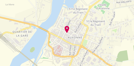 Plan de Adecco, 8 Rue Marin, 21130 Auxonne