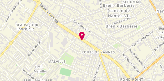Plan de Groupe Morgan Services, 27 Route de Vannes, 44100 Nantes