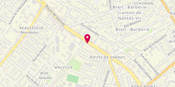 Plan de Groupe Sovitrat, 35 Route de Vannes, 44100 Nantes