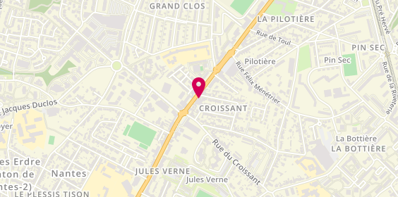 Plan de Adéquat Intérim & Recrutement, 100 Boulevard Jules Verne, 44300 Nantes