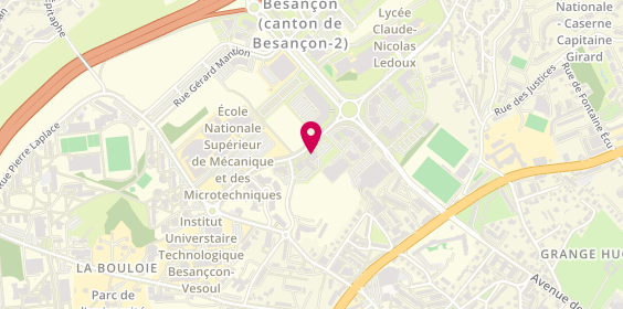 Plan de Adéquat Intérim, 21 A Rue Alain Savary, 25000 Besançon