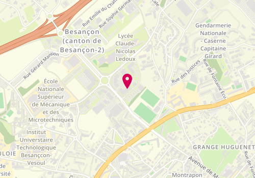 Plan de Randstad Search, Novatech Plaza, 2 F avenue des Montboucons Bâtiment B Immeuble, 25000 Besançon