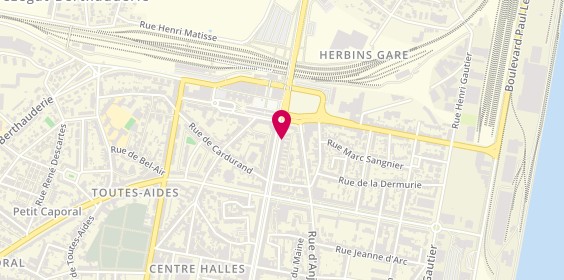 Plan de DLG Profils & Competences, 124 avenue de la République, 44600 Saint-Nazaire