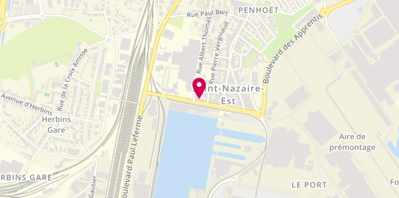 Plan de Ip 44 - Interim & Placement, 21 Avenue Penhoët, 44600 Saint-Nazaire