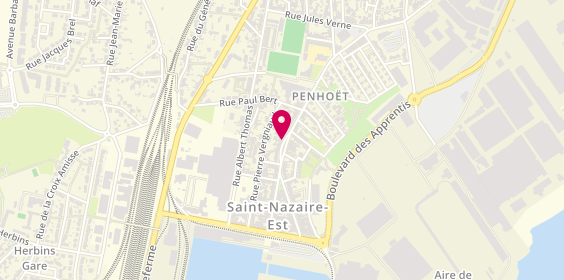 Plan de Sni Interim, 55 Rue de Trignac, 44600 Saint-Nazaire