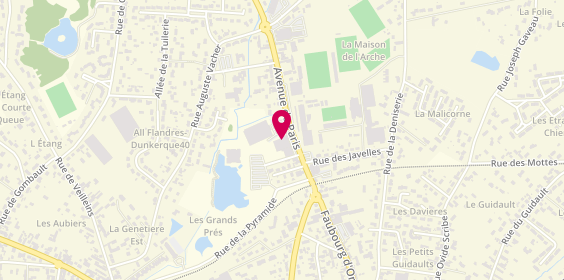 Plan de Tempo Agence d'Emploi Romorantin, 14 Bis Avenue Paris, 41200 Romorantin-Lanthenay