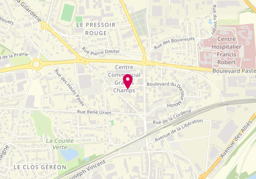 Plan de Proman, Zone Aménagement des Grands Champs Residence Eden
64 Place Maurice Gelineau, 44150 Ancenis-Saint-Géréon