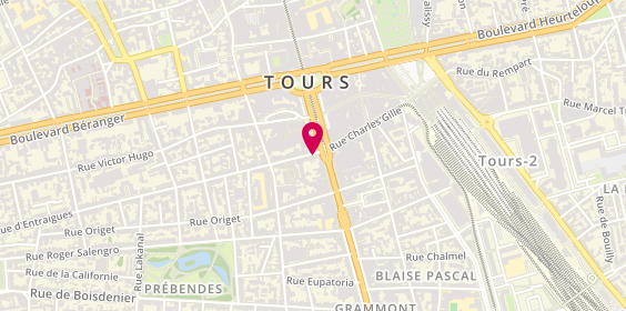 Plan de L’atelier - Espace de coworking, 6 Rue d'Entraigues, 37000 Tours