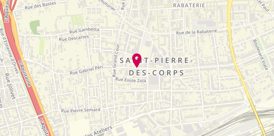 Plan de Unisphere interim, 60 Avenue Yves Farge, 37700 Saint-Pierre-des-Corps