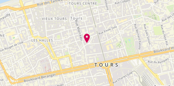 Plan de 1Termed, Îlot T
11 Rue de Clocheville, 37000 Tours