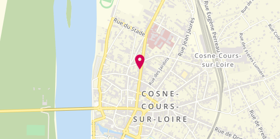 Plan de Manpower, 33 Rue du Maréchal Leclerc, 58200 Cosne-Cours-sur-Loire