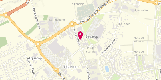 Plan de Adecco, parc Equatop Rdc Gauche 59 Rue Mûrier, 37540 Saint-Cyr-sur-Loire