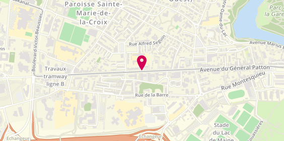 Plan de AGE Association de Groupement d'Employeurs, 38 Avenue General Patton, 49000 Angers