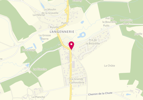 Plan de Vaillante, 13 avenue de Langennerie, 37390 Chanceaux-sur-Choisille