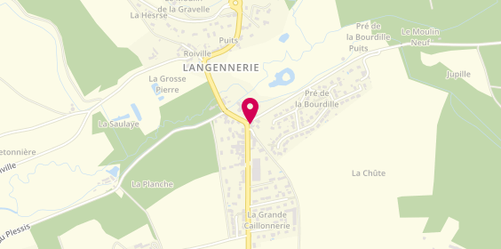 Plan de Profrais Intérim, 13 avenue de Langennerie, 37390 Chanceaux-sur-Choisille