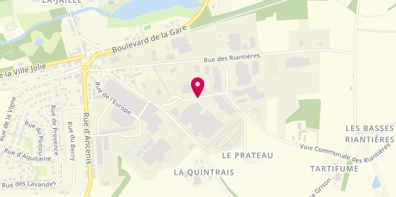 Plan de Adecco, Zone Industrielle, 44540 Vallons-de-l'Erdre