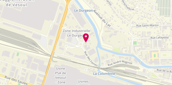 Plan de Ineo, 2 Rue de la Corne Jacquot Bournot, 70000 Noidans-lès-Vesoul