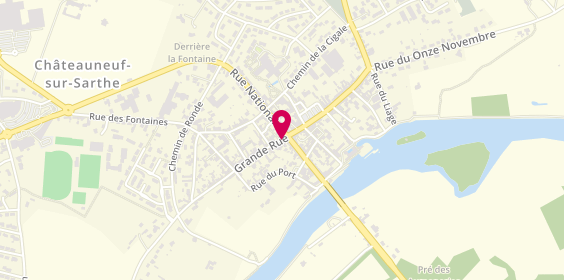 Plan de Partnaire Pays de Loire, 13 Grand Rue, 49330 Châteauneuf-sur-Sarthe