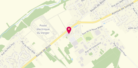 Plan de Proman, 8 Rue des Champs Godin, 41220 Saint-Laurent-Nouan