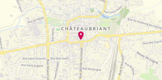 Plan de Interaction, 44 Rue Aristide Briand, 44110 Châteaubriant