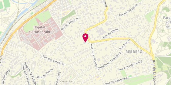 Plan de Direction administrative - Groupe Sofitex, 36 avenue de la 1ère Division Blindée, 68100 Mulhouse