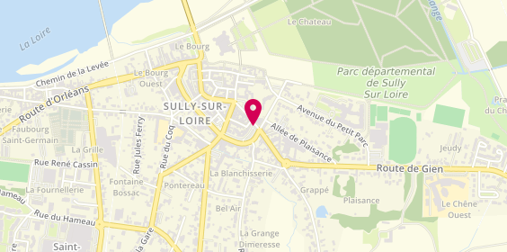 Plan de Leader Intérim et Recrutement CDI Sully sur Loire, 17 Boulevard du Champ de Foire, 45600 Sully-sur-Loire